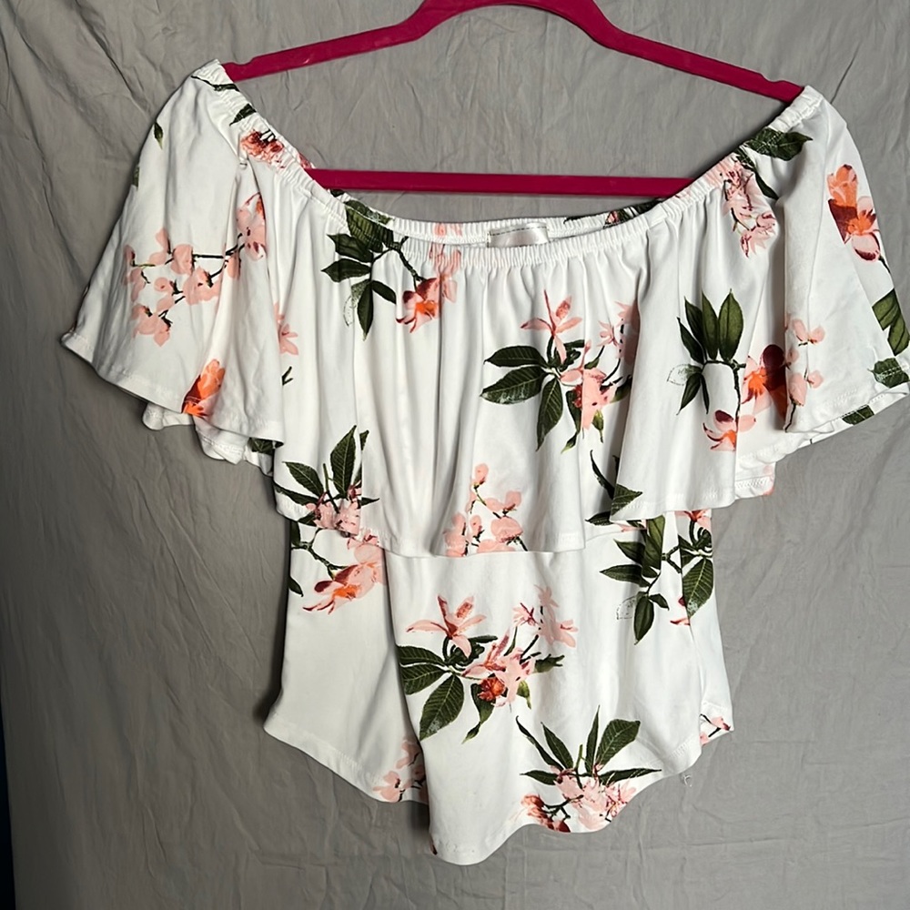 Off the shoulder blouse